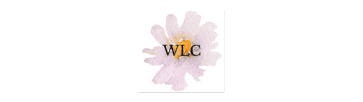 Untitled design (1) copy 16 A pastel-colored flower with the letters "WLC" centered on it.