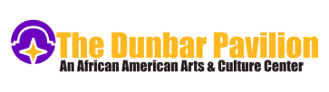 Untitled design (1) copy 3 Logo of The Dunbar Pavilion, featuring a purple circle with a yellow star and the text, "The Dunbar Pavilion: An African American Arts & Culture Center.